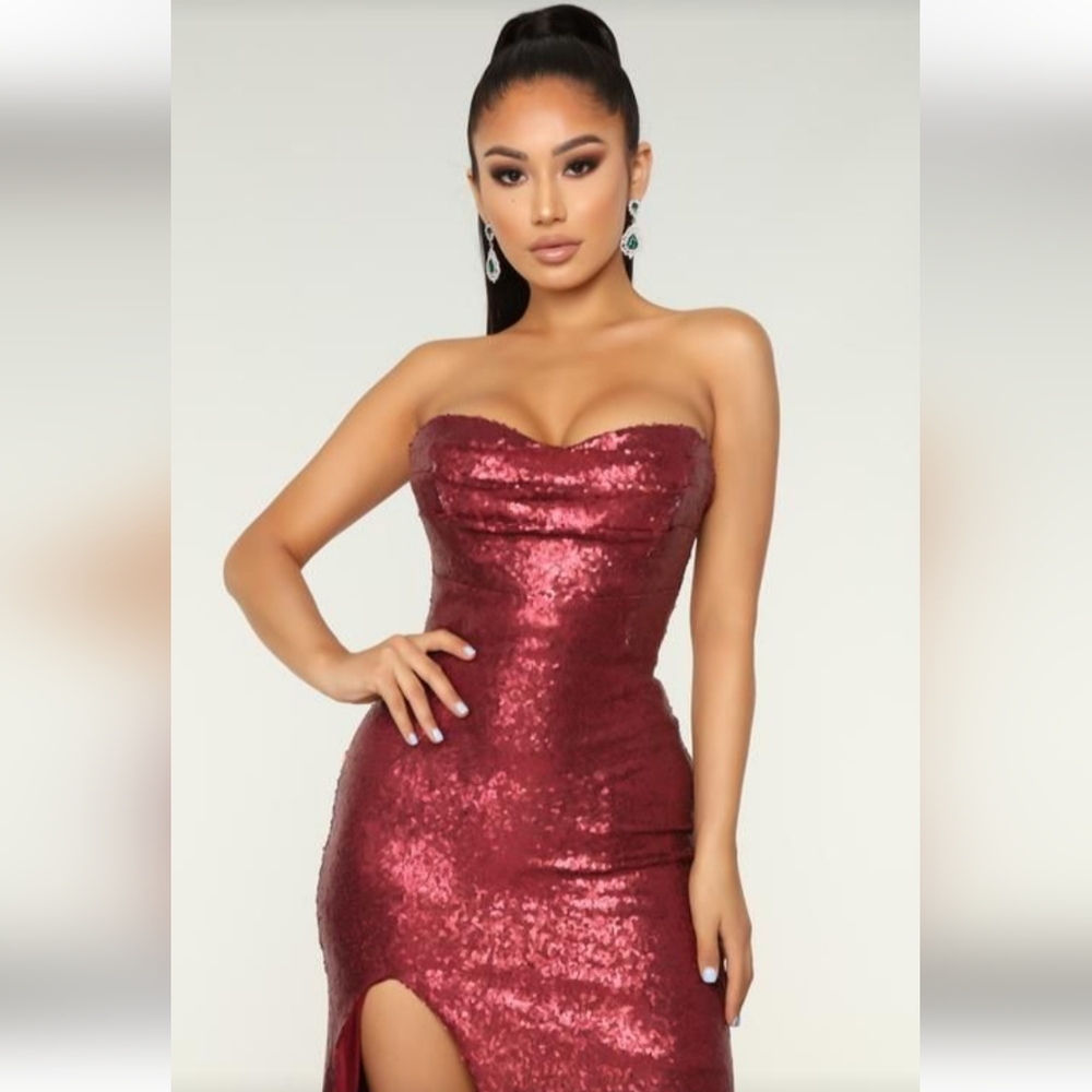 Midnight Kiss Sequin Dress